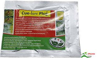 Cure lure Plug Melon fly Trap